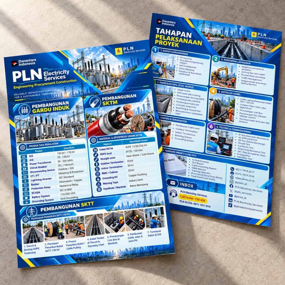 Desain PLN Flyer